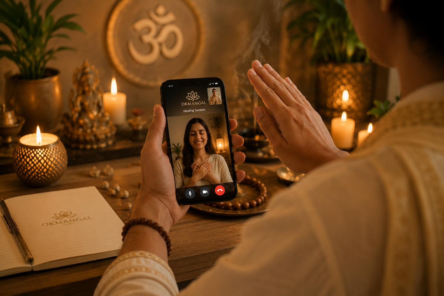 healing session by okmangal.com
