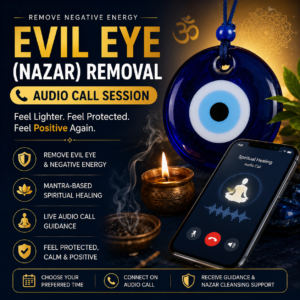 Evil Eye Removal Audio Call Session