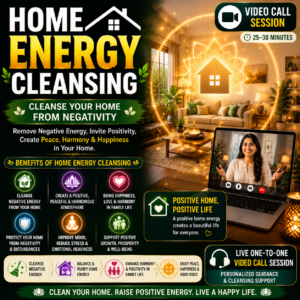 home energy cleansing and negative energy removal
