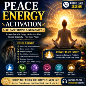 Peace Energy Activation Audio Call Session