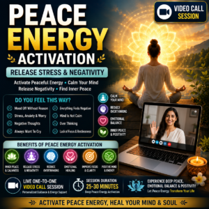 Peace Energy Activation Video Call Session