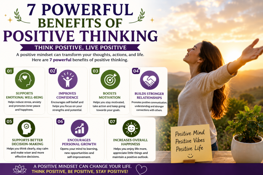Benefits of Positive Thinking for Confidence and Happiness