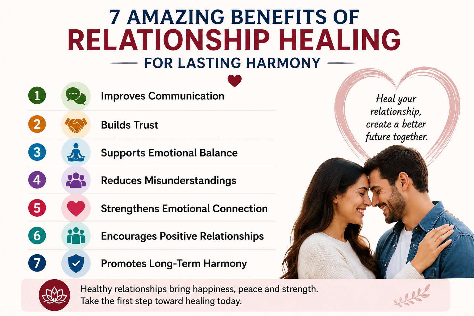 Benefits of Relationship Healing for Trust and Harmony