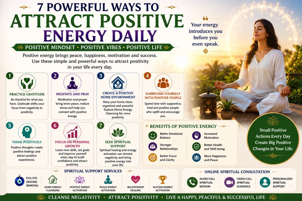 How to Attract Positive Energy for Happiness and Success