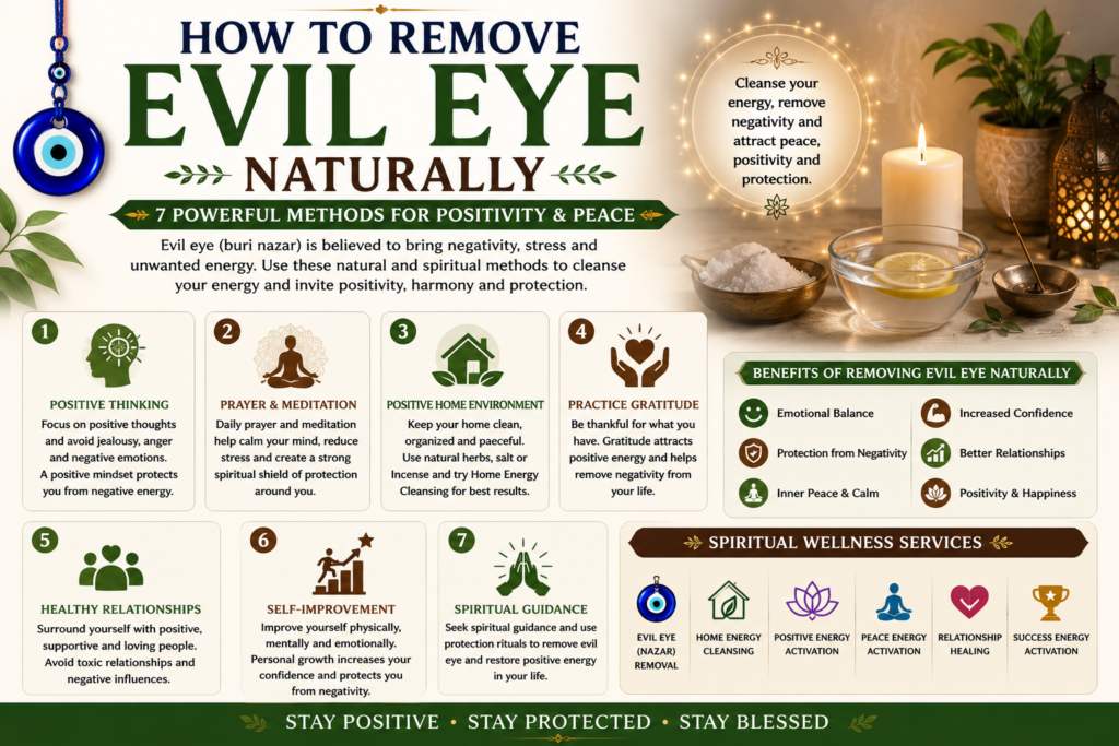 How to Remove Evil Eye Naturally for Positivity and Peace