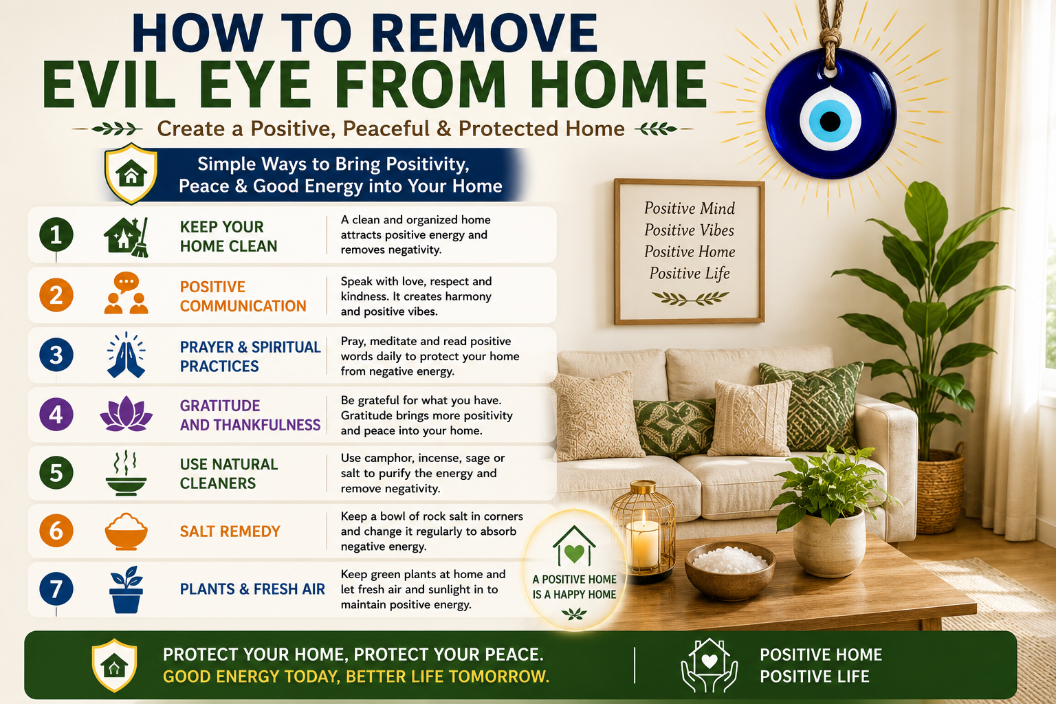 How to Remove Evil Eye from Home and Create Positive Energy